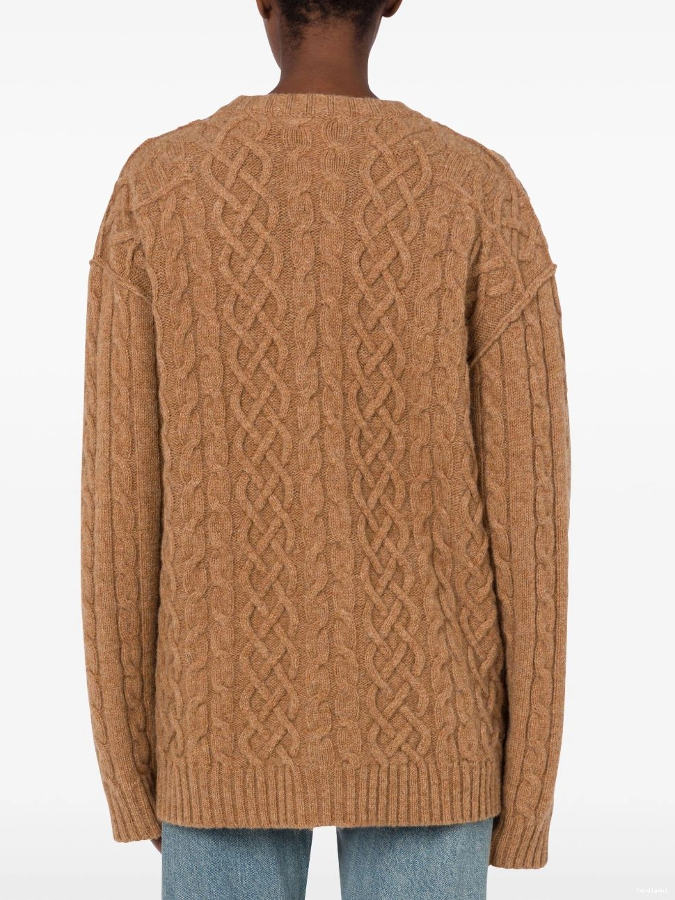 Cheap jumper Alanui Women virgin-wool cable-knit 0709